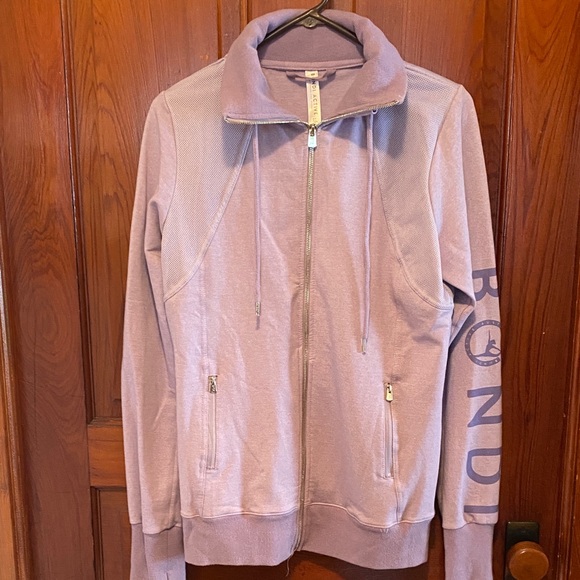 Women's Mauve Zip-Up Hoodie - Picture 1 of 8